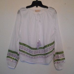 ✨TORY BURCH 'Madeline' Sequin Top